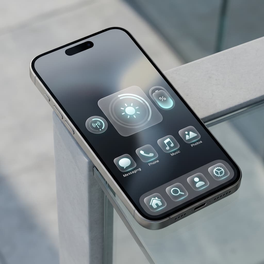 Premium iOS App Architecture Rendering